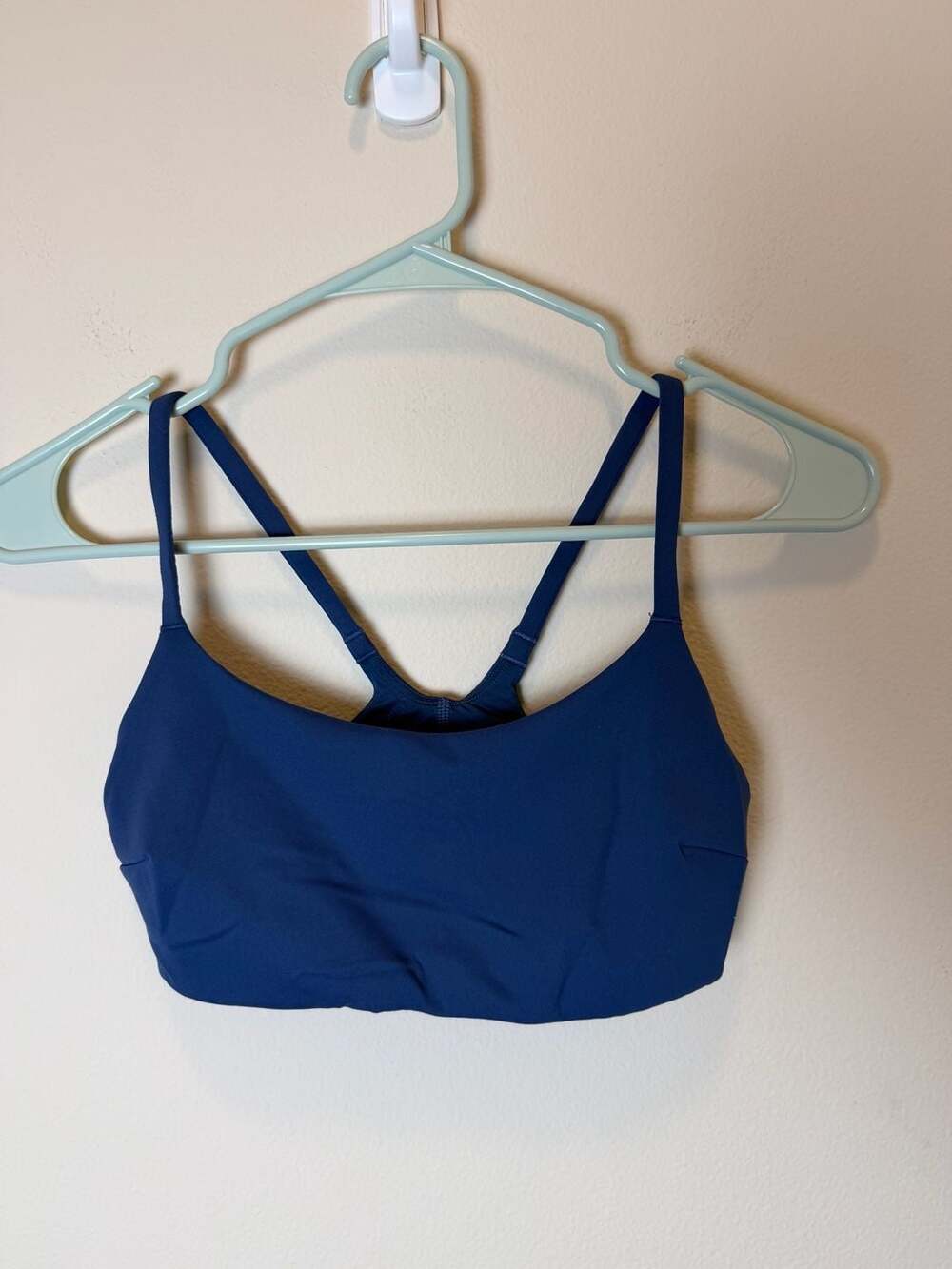 Lululemon Strappy Racer Bra Size 4 Blue